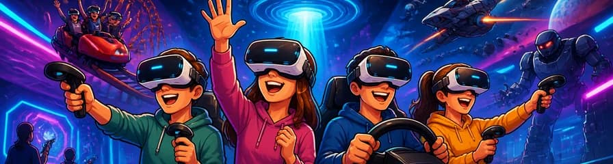 Vive la emoción del Parque de Realidad Virtual VRFun
