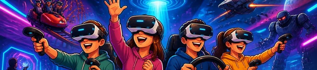 Vive la emoción del Parque de Realidad Virtual VRFun