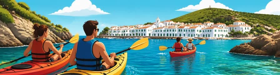 Excursión en kayak por la bahía de Fornells
