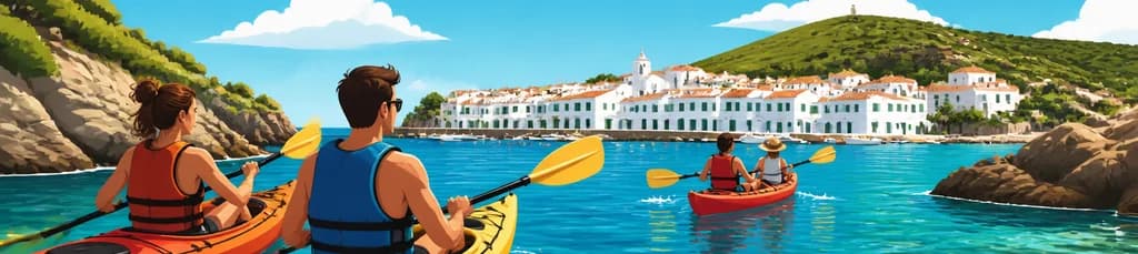 Excursión en kayak por la bahía de Fornells