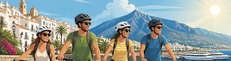 Ruta en bicicleta por Marbella con Sun Bikes