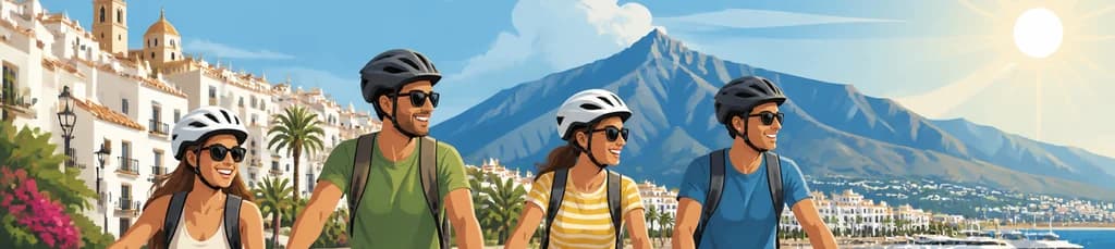Ruta en bicicleta por Marbella con Sun Bikes