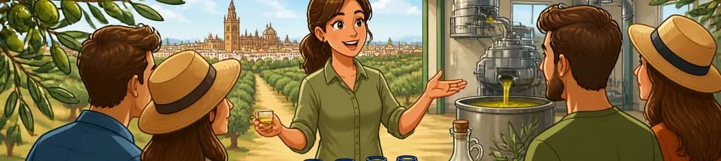 Visita guiada a una almazara de aceite de oliva desde Sevilla