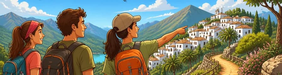 Excursión de senderismo por el pueblo de Istán
