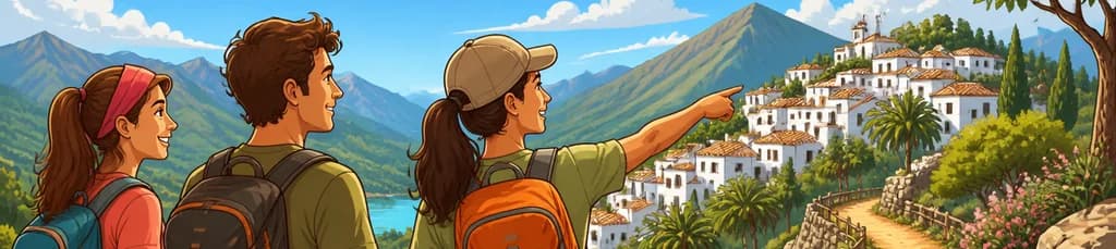 Excursión de senderismo por el pueblo de Istán