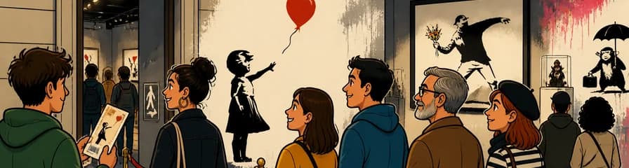 Entrada sin colas para el Banksy Museum de Barcelona