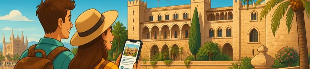 Entrada al Palacio Real de La Almudaina con guía digital incluida