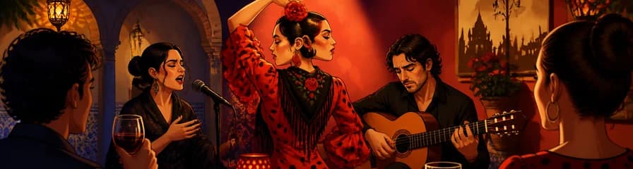 Espectáculo de Flamenco en Café Ziryab de Madrid con Bebida Incluida