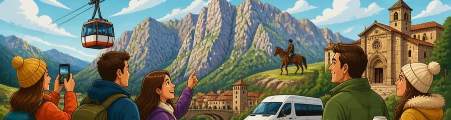 Viaje a los Picos de Europa y Potes partiendo de Santander
