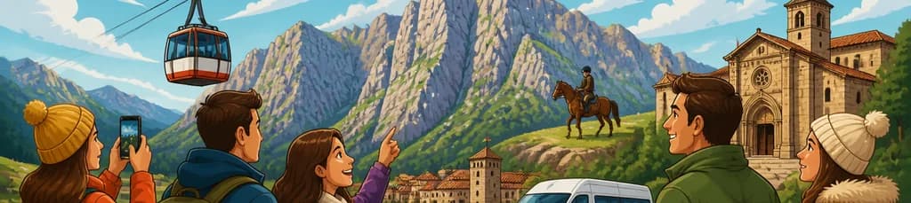 Viaje a los Picos de Europa y Potes partiendo de Santander