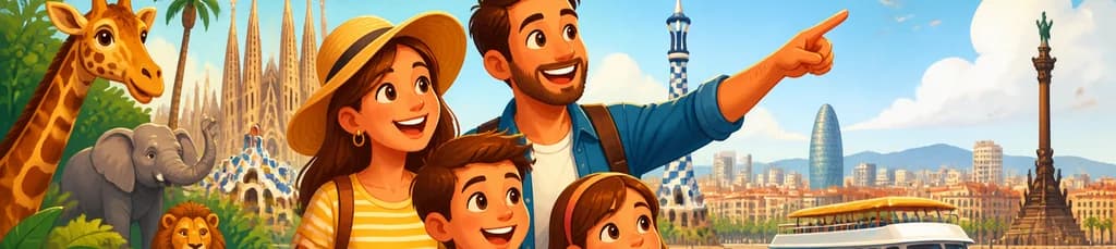 Pase de Diversión Familiar en Barcelona
