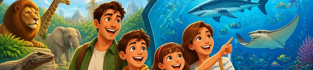 Pase combinado para el Zoo y el Acuario de Barcelona