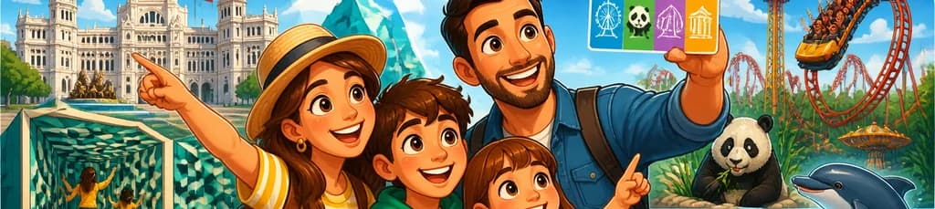 Descubre las mejores atracciones de Madrid con el Family Fun Pass