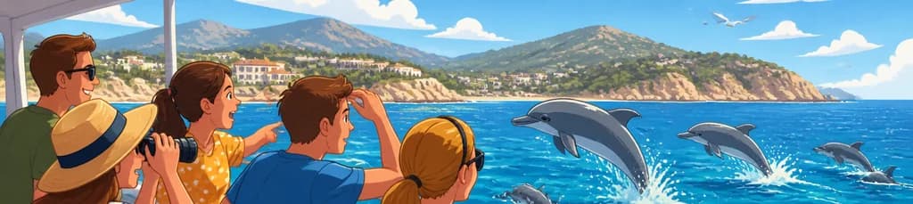 Crucero de observación de delfines desde Paguera, Mallorca
