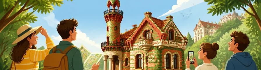 Visita libre y sin colas a El Capricho de Gaudí (recorrido autoguiado)