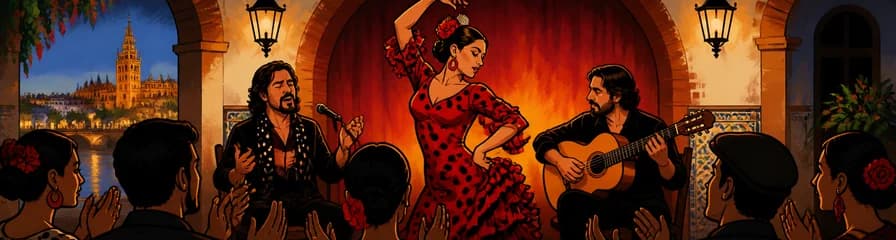 Espectáculo de Flamenco en el Teatro Triana de Sevilla