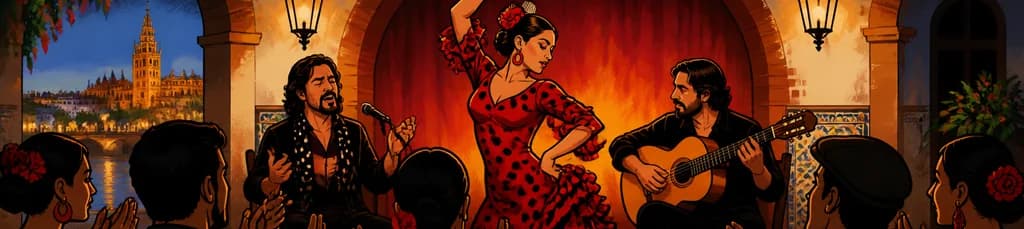 Espectáculo de Flamenco en el Teatro Triana de Sevilla