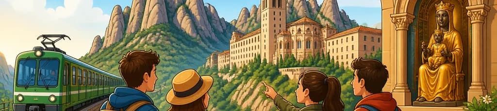 Tour Matutino a Montserrat desde Barcelona: Tren Cremallera y la Virgen Negra