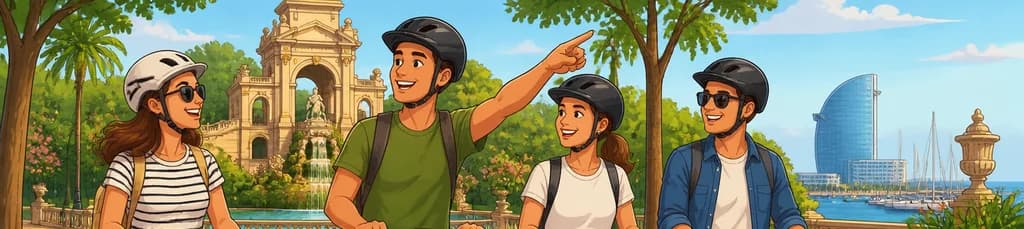 Recorrido en Segway por el Parque de la Ciutadella en Barcelona