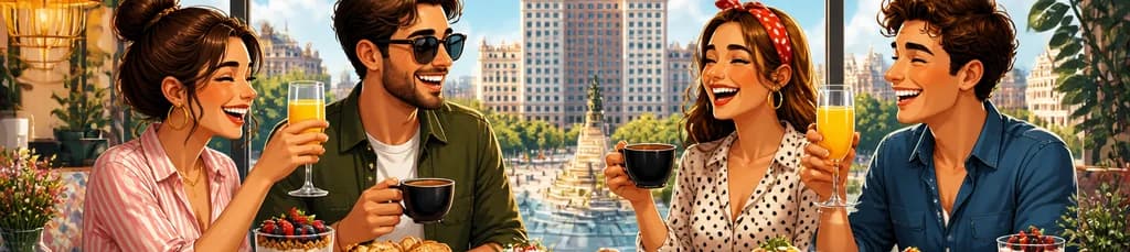 Vive el brunch más atrevido en Descaro Madrid, con vistas a Plaza de España