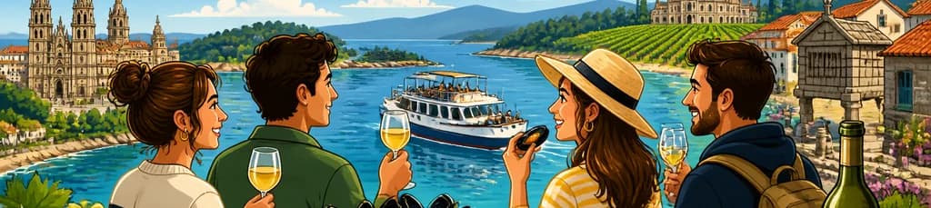 Excursión por las Rías Baixas partiendo de Santiago de Compostela