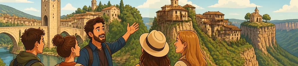 Recorrido guiado por Besalú, Rupit y Tavertet con salida desde Barcelona
