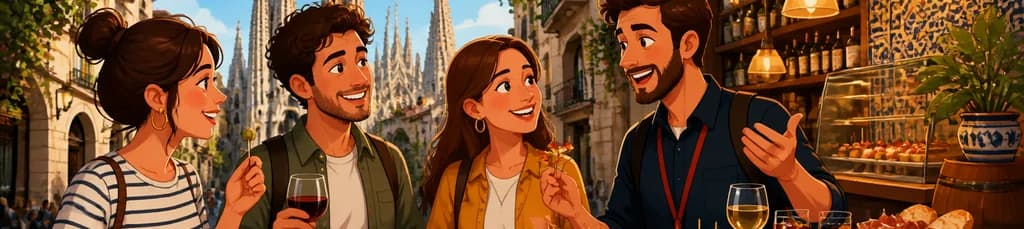 Tour guiado de tapas por Barcelona