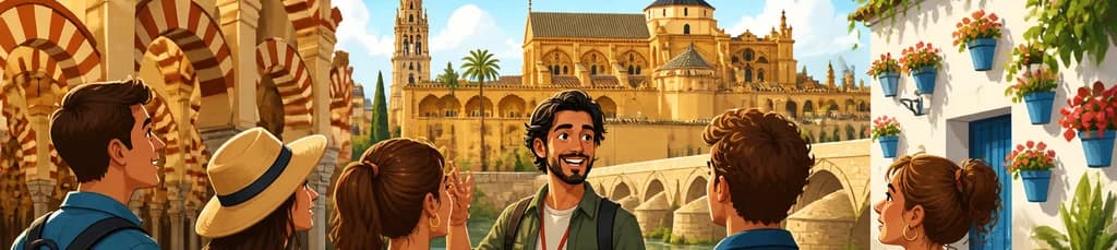 Recorrido a pie guiado por los puntos esenciales de Córdoba