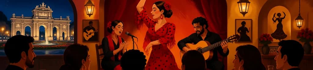 Espectáculo de Flamenco con Cena en Flamenco de Leones, Madrid