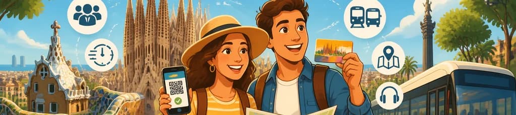 Acceso prioritario y transporte ilimitado con el Barcelona Essentials Pass