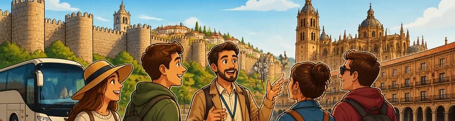 Excursión de un día a Ávila y Salamanca desde Madrid
