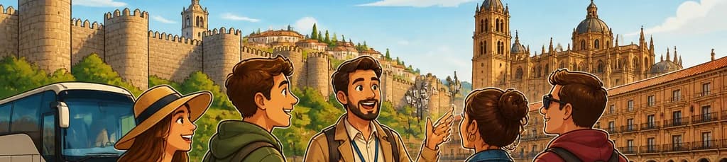 Excursión de un día a Ávila y Salamanca desde Madrid