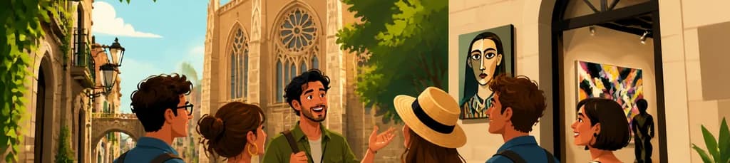 Recorrido a pie por El Born en Barcelona más entradas a los Museos Picasso y Moco