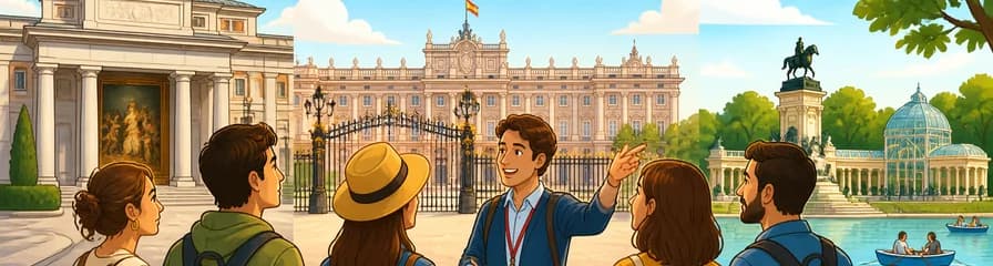 Madrid: Visita guiada por la ciudad con acceso prioritario y recorrido por el Museo del Prado y el Palacio Real