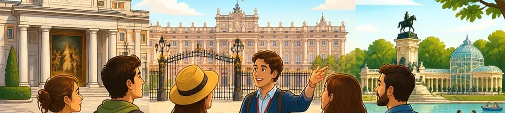 Madrid: Visita guiada por la ciudad con acceso prioritario y recorrido por el Museo del Prado y el Palacio Real