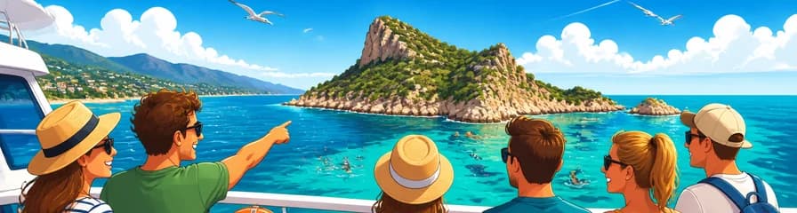 Excursión en barco por la Isla Dragonera con baño, saliendo de Santa Ponsa