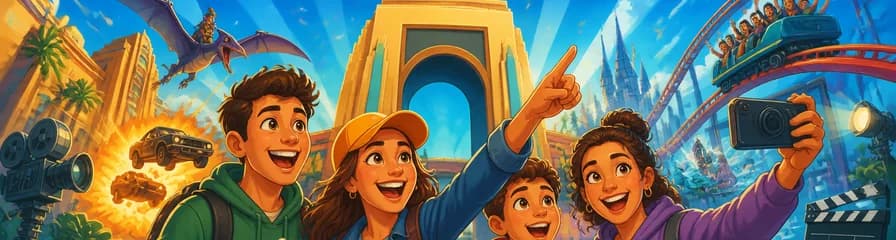 Excursión de un día al Parque Warner Madrid con transporte desde la capital