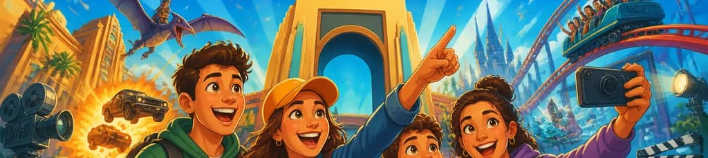Excursión de un día al Parque Warner Madrid con transporte desde la capital