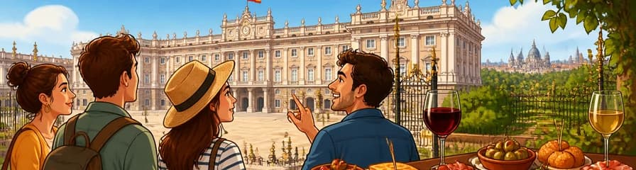 Visita sin esperas al Palacio Real de Madrid con degustación de tapas
