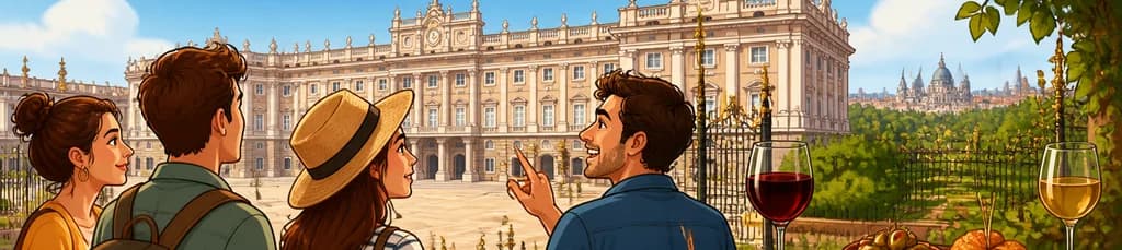 Visita sin esperas al Palacio Real de Madrid con degustación de tapas