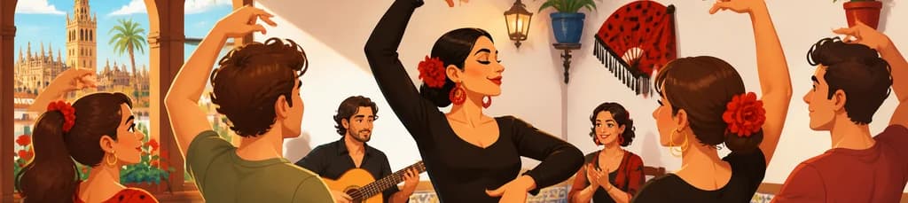 Clase de Baile Flamenco en Sevilla