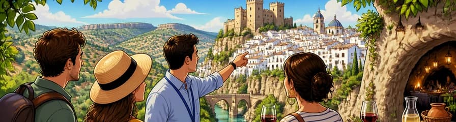 Excursión guiada privada de un día a Alcalá del Júcar desde Valencia
