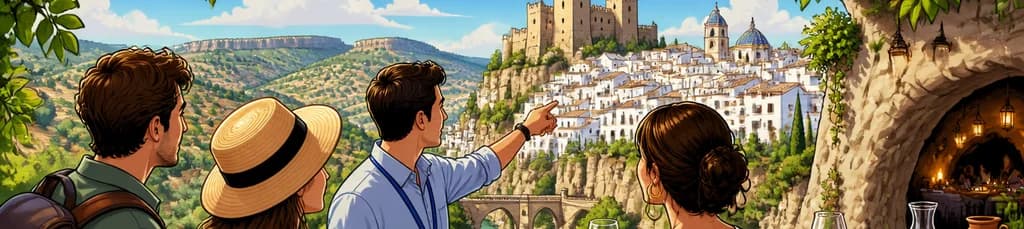 Excursión guiada privada de un día a Alcalá del Júcar desde Valencia