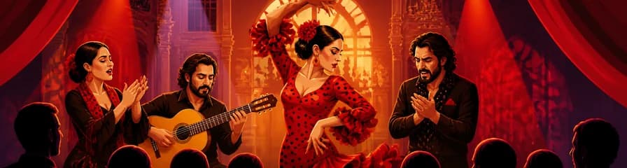 Espectáculo de Flamenco en el Teatro del Ayuntamiento de Barcelona
