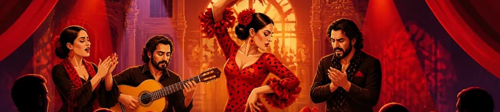 Espectáculo de Flamenco en el Teatro del Ayuntamiento de Barcelona