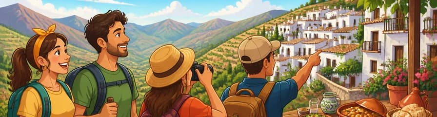 Excursión de un día a la Alpujarra con almuerzo opcional