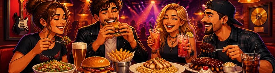 Menú fijo para almuerzo o cena en Hard Rock Cafe Tenerife