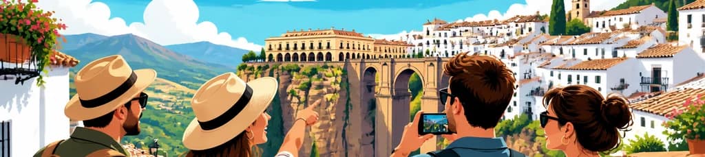 Excursión de un día desde Sevilla: Pueblos Blancos y Ronda