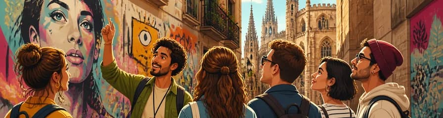 Tour privado guiado de arte callejero en Barcelona