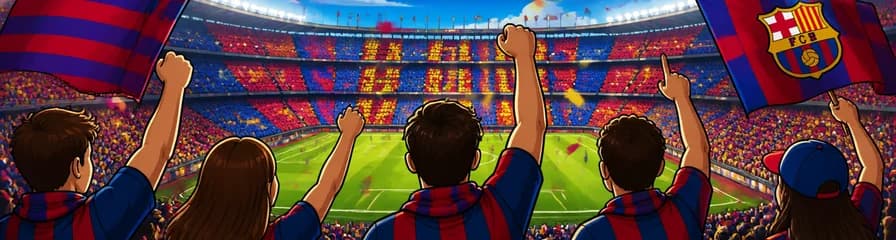 Vive la emoción de un partido de fútbol del FC Barcelona en el Spotify Camp Nou